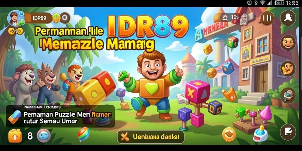 Tampilan gameplay <strong>IDR89</strong> yang mendebarkan dengan berbagai tantangan Puzzle.