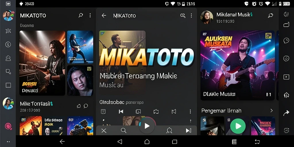 Gambaran gameplay MIKATOTO yang menarik dengan alunan musik.