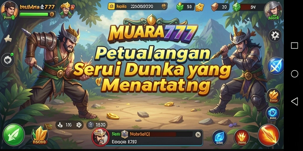 Tampilan gameplay menarik dari MUARA777 yang penuh petualangan.