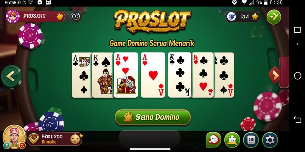 Tampilan gameplay menarik dari PROSLOT yang mengasyikkan.