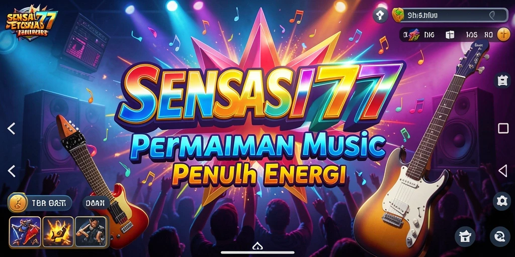 Tampilan gameplay SENSASI777 yang penuh warna dan menarik.