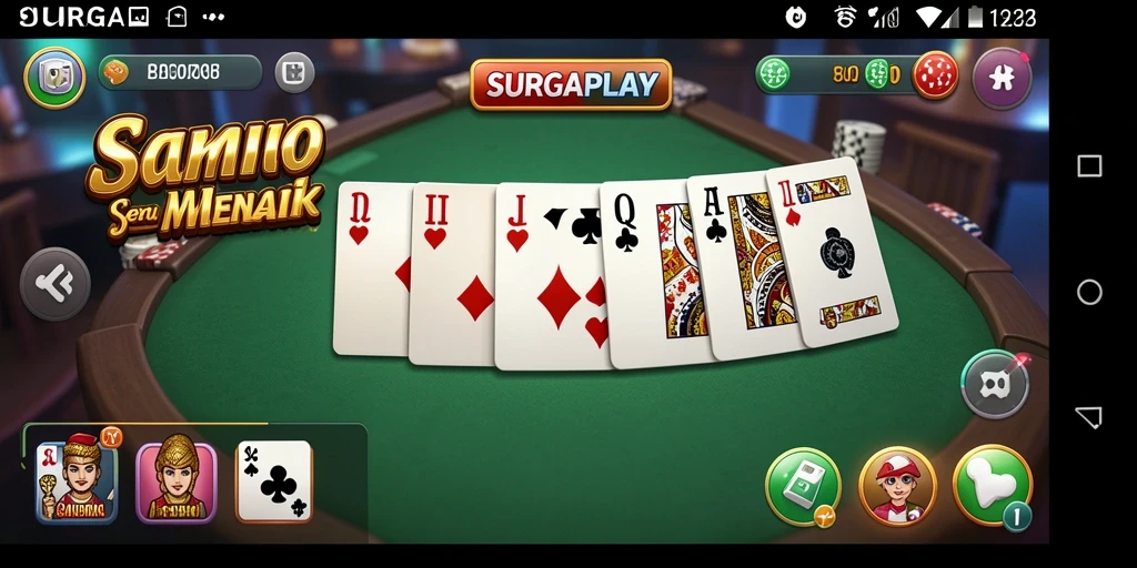 Tampilan gameplay seru dari SURGAPLAY dengan fitur menarik.